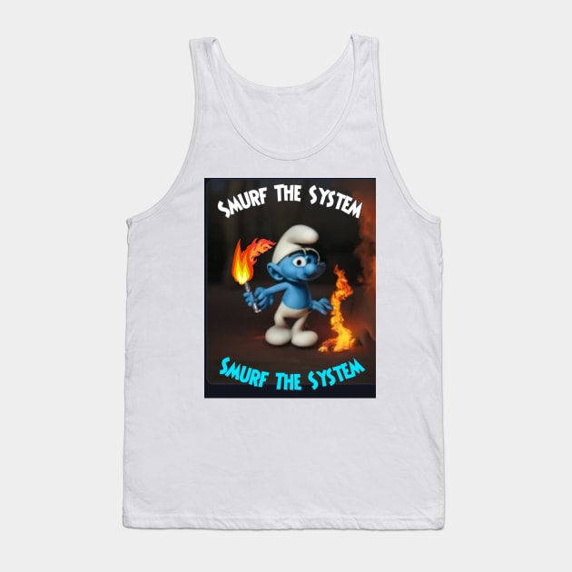 Smurf The System Tank Top by SardyHouse